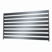 Sada pre výrobu hliníkového plotového poľa 2 m x 1,2 m, antracit RAL7016, hladký povrch