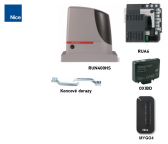 Sada rýchleho pohonu pre posuvnú bránu do 400 kg - NICE RUN400 HS (B)