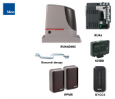 Sada rýchleho pohonu pre posuvnú bránu do 400 kg - NICE RUN400 HS (C)