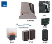 Sada rýchleho pohonu pre posuvnú bránu do 400 kg - NICE RUN400 HS (D)