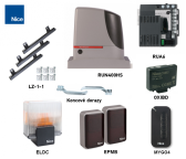 Sada rýchleho pohonu pre posuvnú bránu do 400 kg - NICE RUN400 HS (F)