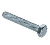 Šesťhranná skrutka DIN933, M8x40, pozinkovaná oceľ