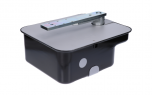 NICE MFABBOX - oceľový základový box pre pohony NICE M-Fab, lakovanie čiernej farby