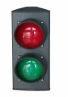 Dvojkomorový semafor, žiarovka E27, hliník, 230V, IP65