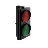 Dvojkomorový semafor, zelená/červená, LED, 24V, nylonové telo, IP56