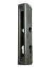 Zámková kazeta pre privarenie na profil 40x40 mm, odskok 34 mm, rozteč 72 mm, Fe