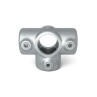 Pozinkovaná spojka pre trubky 42,4 mm, tvar bočné T, 5 cestný