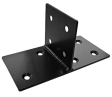 Trámová spojka pergolová, tvar T, 85 mm, čierna