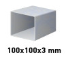 Žiarovo pozinkovaný joklový profil 100x100x3 mm
