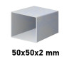 Žiarovo pozinkovaný joklový profil 50x50x2 mm