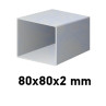 Žiarovo pozinkovaný joklový profil 80x80x2 mm